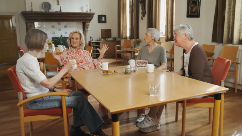 Tineke Schouten als kloostergast bij Karmel Boxmeer