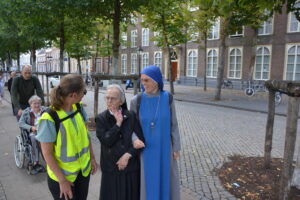 Er worden nieuwe vriendschappen gesloten onderweg