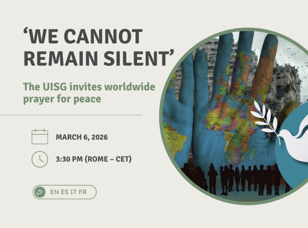 UISG gebed voor vrede 6 maart 2026