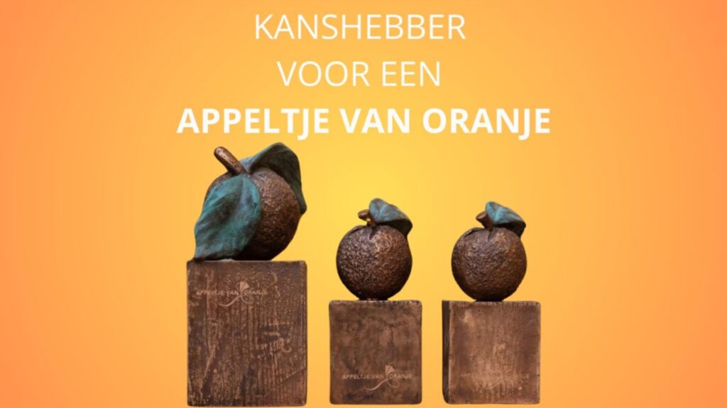 bronzen beeldjes appeltje van oranje prijs
