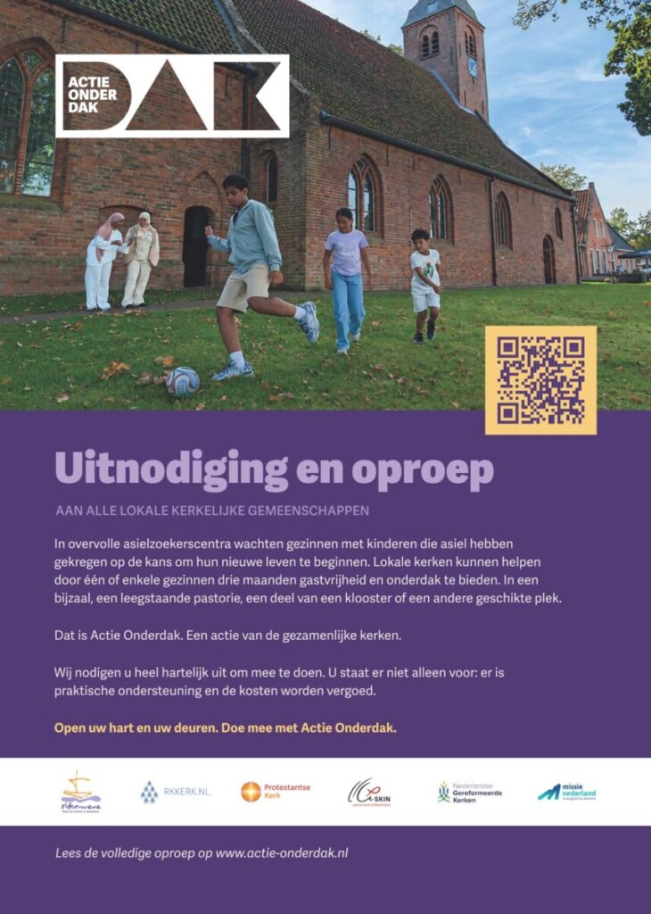 advertentie poster actie onderdak