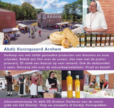 Deze zomer weer diverse kloostermarkten