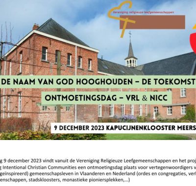 Ontmoetingsdag voor religieuze leefgemeenschappen op 9 december
