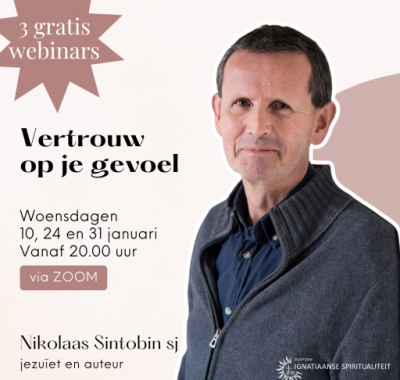 Meer weten over ignatiaanse spiritualiteit? Drie gratis webinars met Nikolaas Sintobin sj