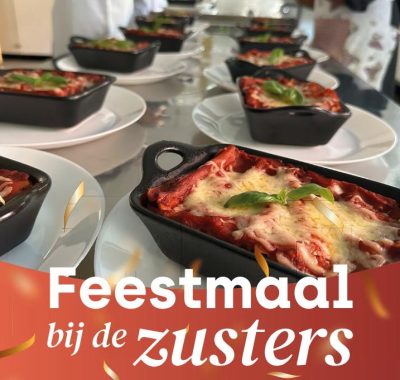 Birgittinessen Weert serveren feestmaaltijden voor minima en eenzame ouderen