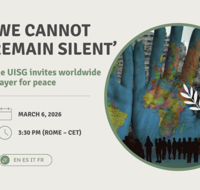 ‘We kunnen niet zwijgen.’ De UISG roept wereldwijd op tot gebed voor vrede